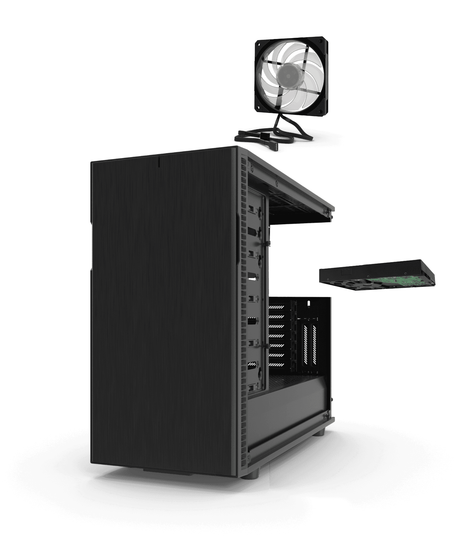 Customization is key - exploded workstation view