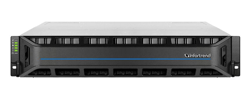 EonStor GS U.2 NVMe Hybrid Flash Storage